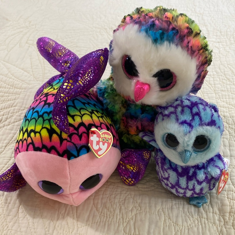 UNUSED TY bundle of 3
